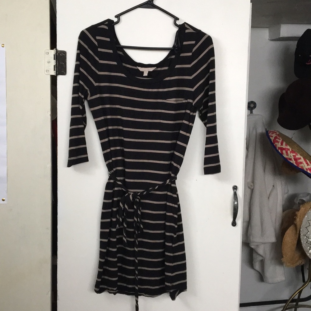 Banana Republic comfy striped dress!